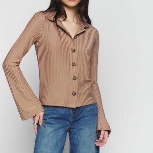 Reformation Esmeray Knit Top